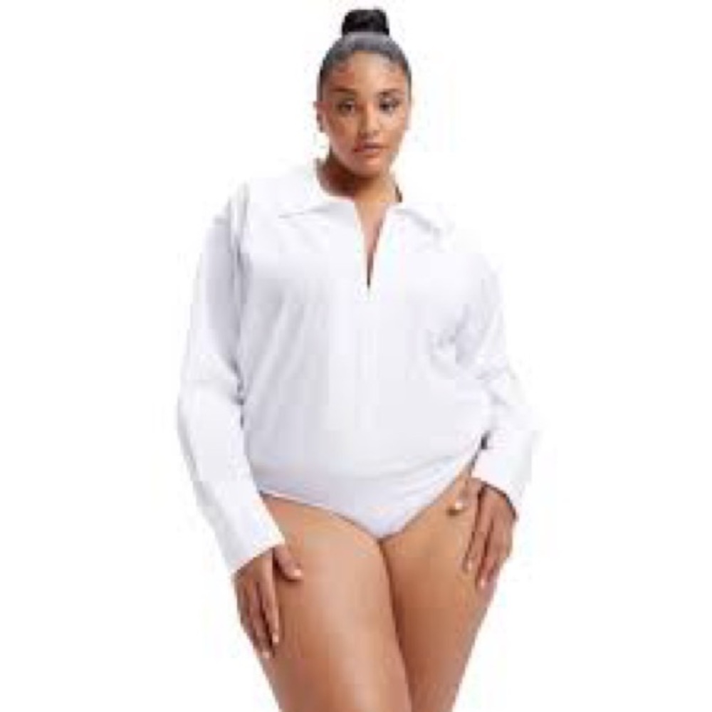 Good American Ivory Bodysuit